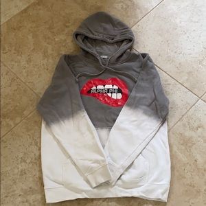 Alpha Phi lip bite hoodie sweatshirt